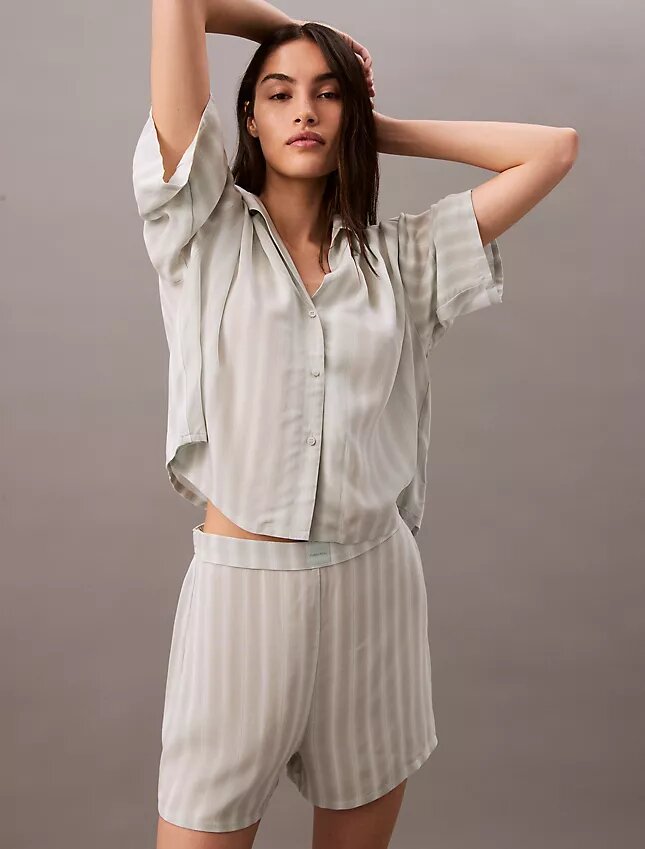 Woven Viscose Sleep Shorts Woven Viscose Sleep Shorts