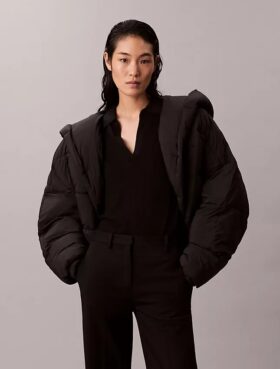 Wrap Puffer Jacket