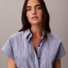 Yarn-Dyed Poplin Cotton Romper Yarn-Dyed Poplin Cotton Romper