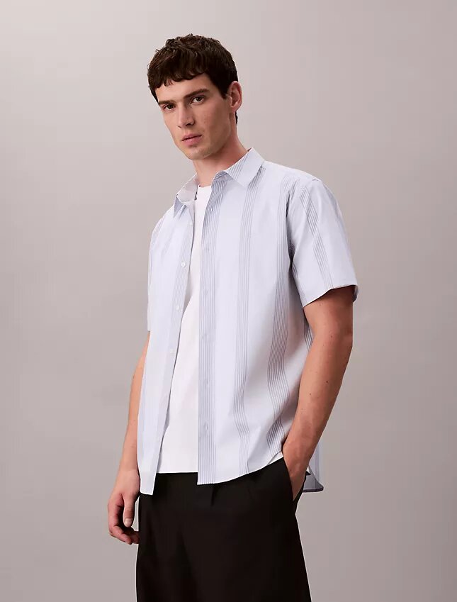 Yarn-Dyed Stripe Stretch Classic Shirt Yarn-Dyed Stripe Stretch Classic Shirt