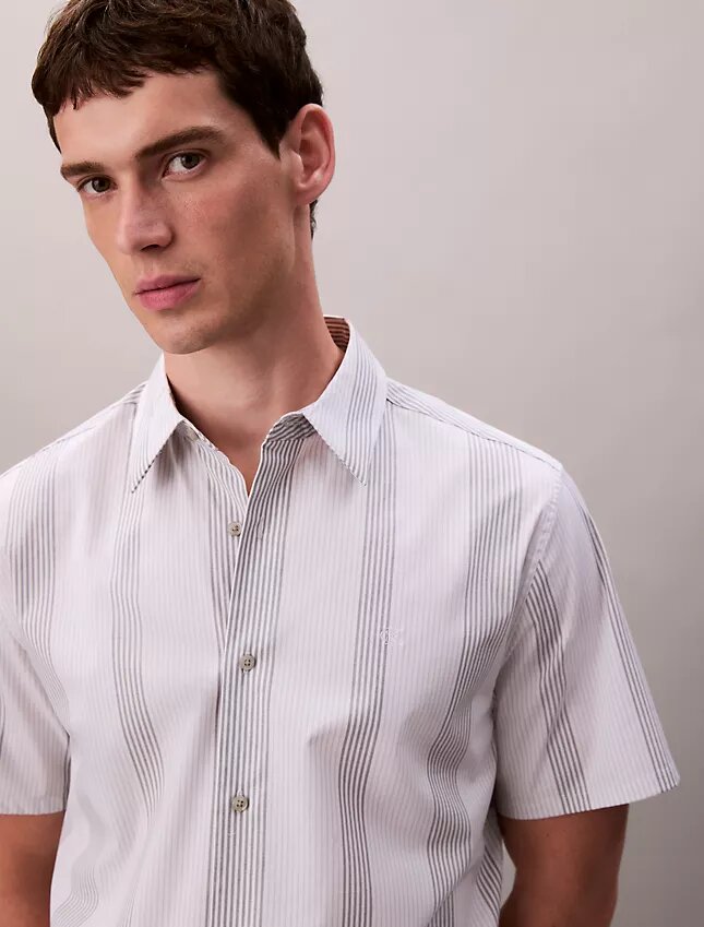 Yarn-Dyed Stripe Stretch Classic Shirt Yarn-Dyed Stripe Stretch Classic Shirt