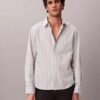 Yarn-Dyed Stripe Washed Poplin Shirt Yarn-Dyed Stripe Washed Poplin Shirt